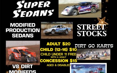 Avalon Raceway, Christmas race meeting December 10.