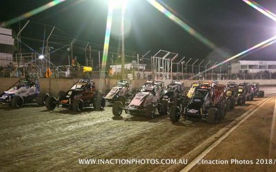 HUGE WINGLESS FIELD, STACKED JUNIOR SEDAN LISTS, WALLY ANSTAIKIS GP MIDGET CUP AND V8 DIRT MODS TO MAKE THEIR MARK THIS SATURDAY