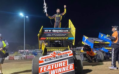 PRESIDENT MCFADDEN GOES BACK TO BACK IN AVALON RACEWAY PRESIDENTIAL CAMPAIGN