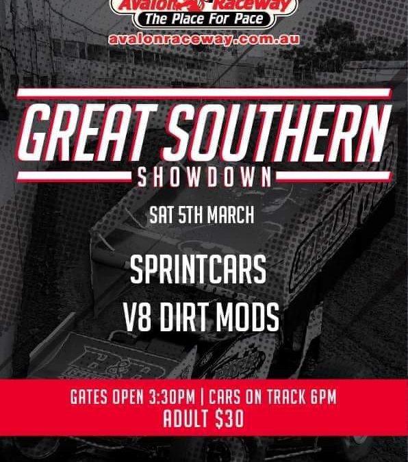GREAT SOUTHERN SHOWDOWN GEARS UP AT AVALON WITH VEAL, ANDO, MADSEN, DUMESNEY, MILBURN AND PESTKA