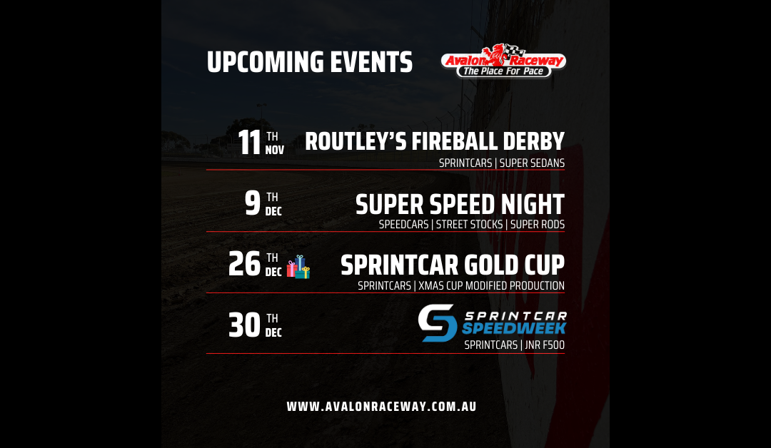 UPCOMING EVENTS