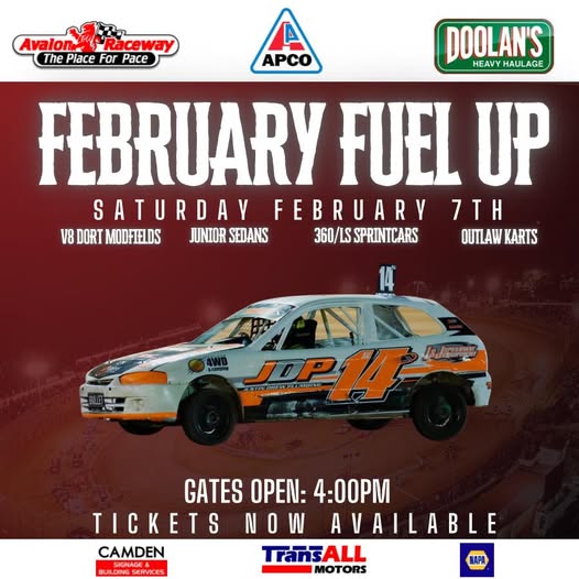 FEBRUARY FUEL UP | SAT 7th FEB