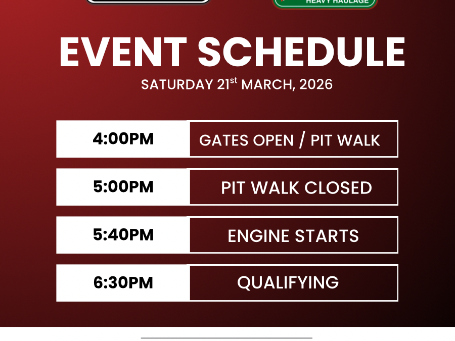 EARLY START TIME – THIS SATURDAY