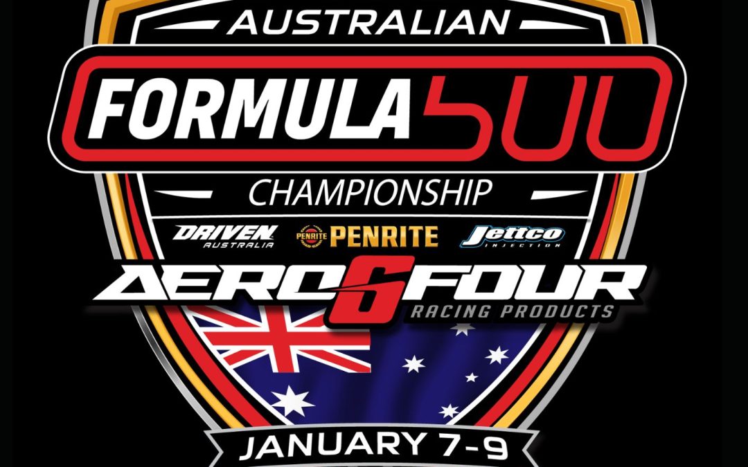 Driven Australia on Board for Australian Formula 500 Championship