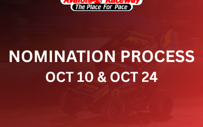 Avalon Raceway Nomination Process for October 10 and 24 Meetings